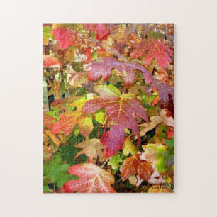 Puzzle 'Feuilles d'automne'
