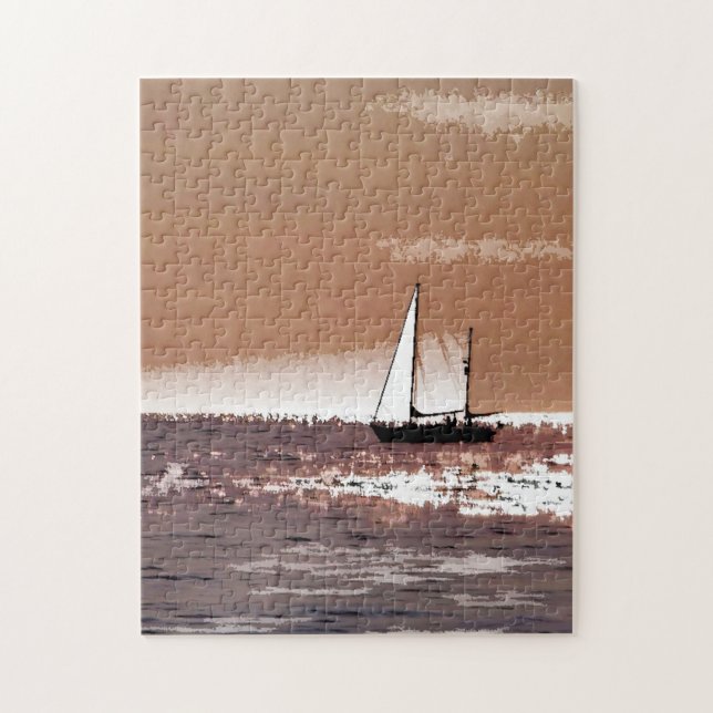 PUZZLE FEUILLES DE CORDE (Vertical)