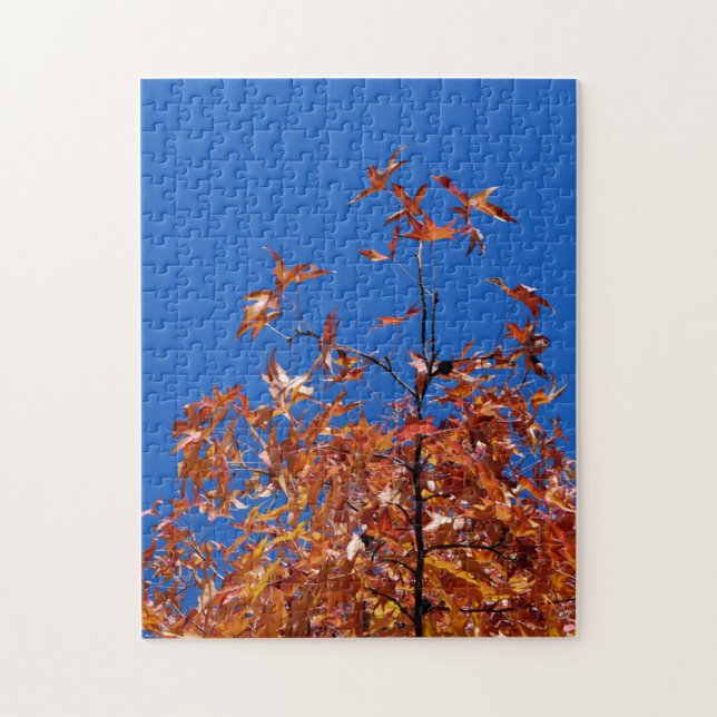 Puzzle Feuilles d'érable (Vertical)
