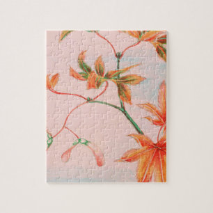 Puzzle Feuilles d'érable japonais vintages