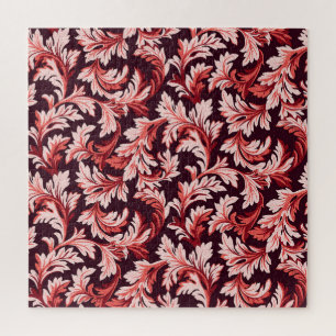 Puzzle Feuilles vintages Spiral Baroque, Texturé.