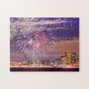 Puzzle Feux d'artifice de nouvelle année de San Francisco