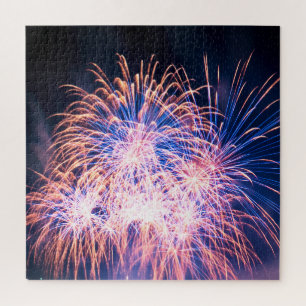 Puzzle Feux d'artifice lumineux