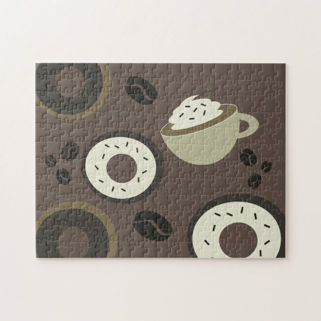 Puzzle Fèves de café Donuts Sweet Barista (Horizontal)