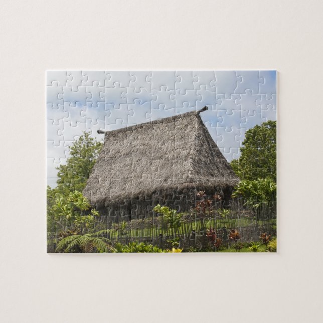 Puzzle Fidji, île de Viti Levu. Culture polynésienne (Horizontal)