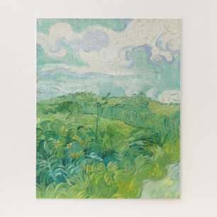 Puzzle Fields du blé vert Vincent Van Gogh fine art