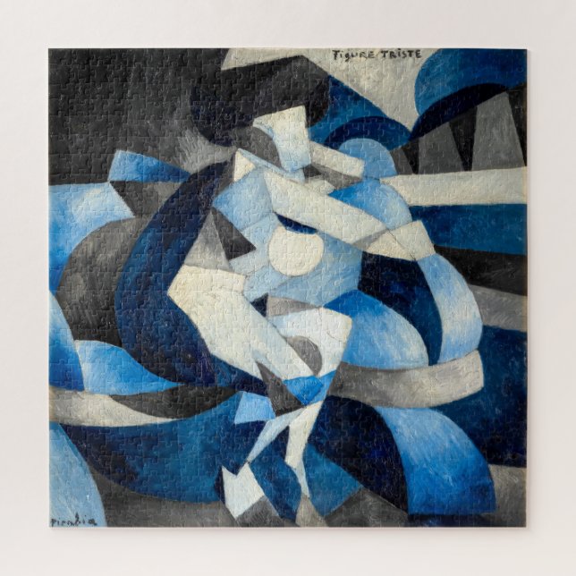 Puzzle Figure Triste | Francis Picabia | (Vertical)