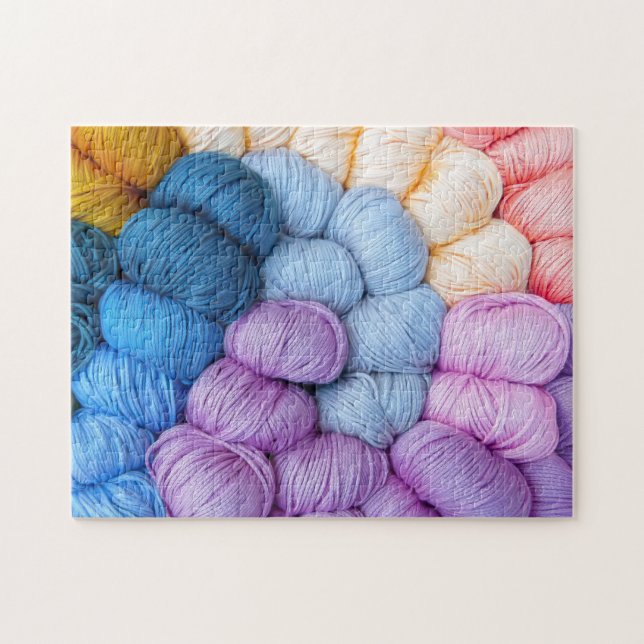 Puzzle Fil Tricot coloré (Horizontal)