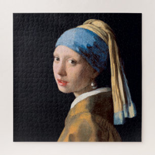 Puzzle Fille avec une oreille perle
