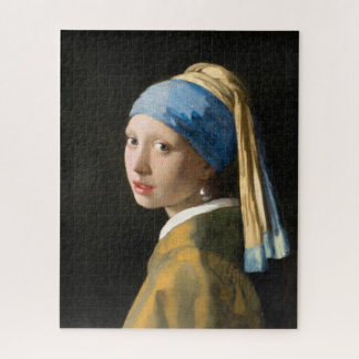 Puzzle Fille avec une perle à oreille par Johannes Vermee