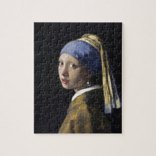 Puzzle Fille avec une perle à oreille par Johannes Vermee