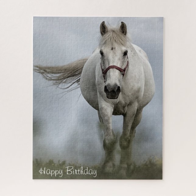 Puzzle Fille d'anniversaire. (Vertical)