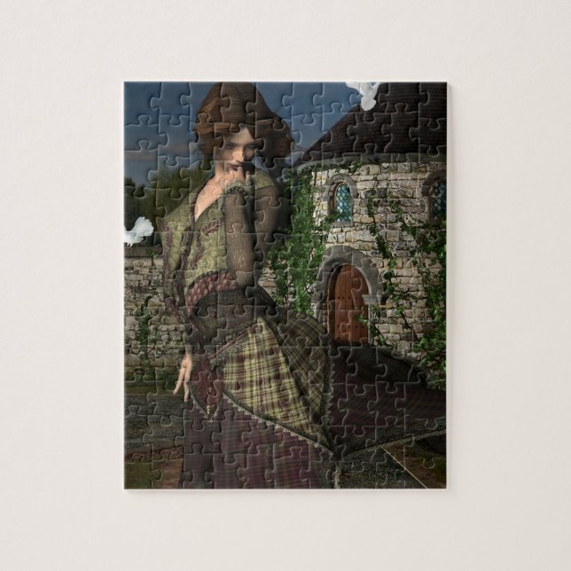 Puzzle Fille danseuse celtique (Vertical)