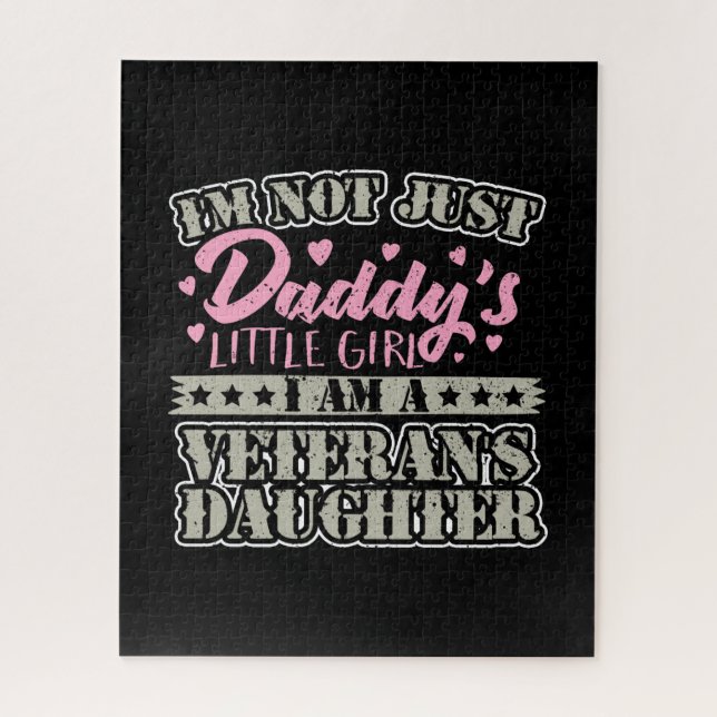 Puzzle Fille de l'ancien combattant militaire - La petite (Vertical)