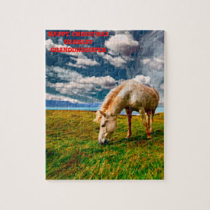 Puzzle Fille de Noël.