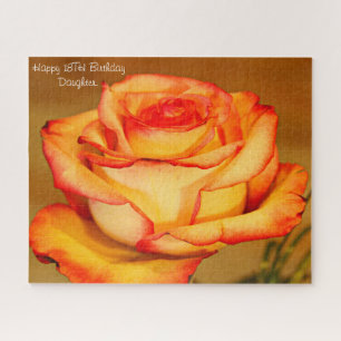 Puzzle Fille du 18e anniversaire.