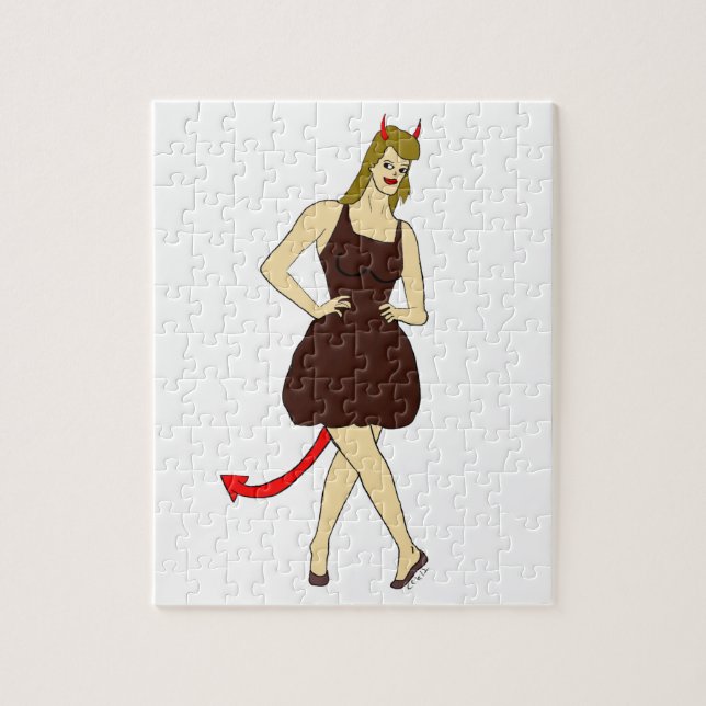 Puzzle fille du diable     (Vertical)