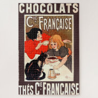 Fille et chat, Poster vintage, Alexandre Steinlen