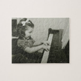 Puzzle Fille jouant le piano
