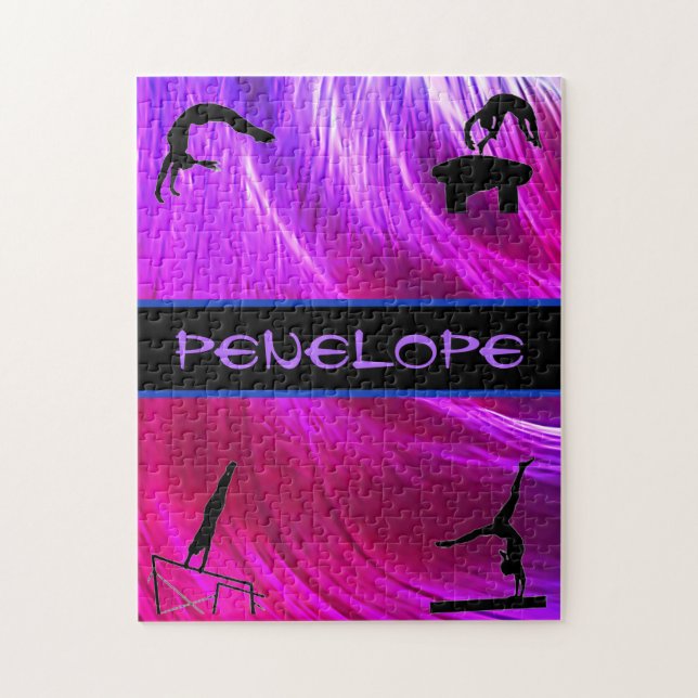 Puzzle Filles Gymnastique Événements Abstraits (Vertical)