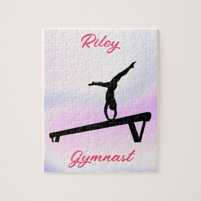 Puzzle Filles Gymnastique Poudre Soft Pastel (Vertical)