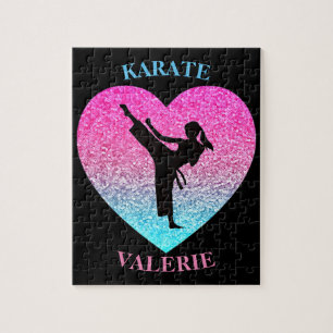 Puzzle Filles Karate Kick