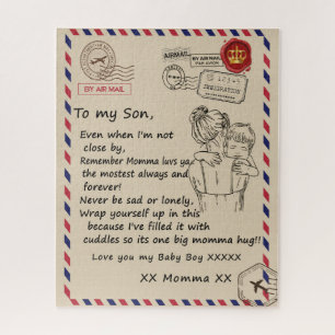 Puzzle Fils d'amour   Lettre À Ma Fille Vous Aime Bébé Ga