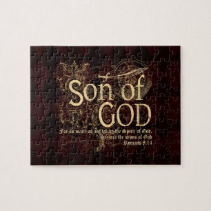 Puzzle Fils de Dieu, chrétien de 8h14 de Romains