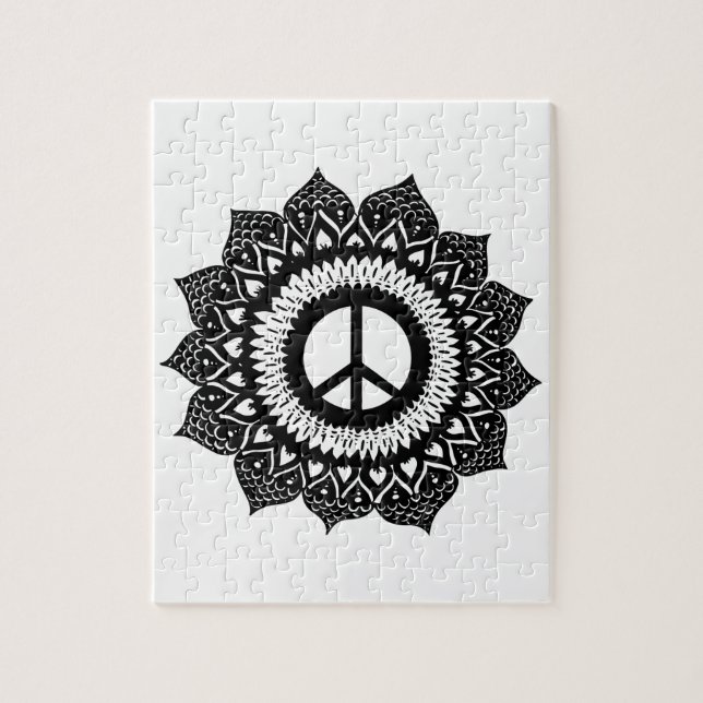 Puzzle Find your peace | Mandala Design (Vertical)