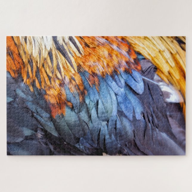 Puzzle Fine Art Feather (Horizontal)