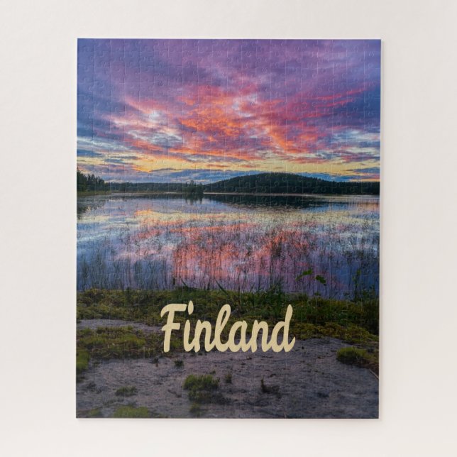 Puzzle Finlande Helsinki Europe du Nord (Vertical)