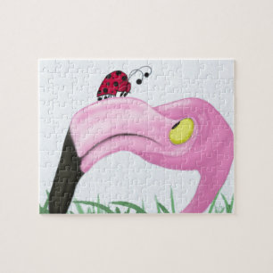Puzzle Fiona Le Flamant rose Et Le Ladybug