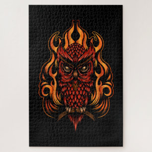 Puzzle Fire owl