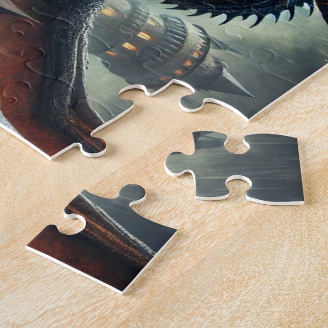 Puzzle Firestorm Guardian : La colère mythique du dragon (Côté)