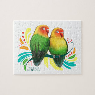Puzzle Fischer Lovebirds