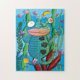 Puzzle Fish Monster