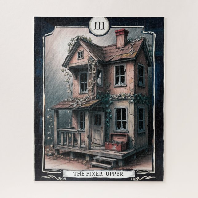 Puzzle Fixer-Haut - Biz inachevé dans le Tarot (Vertical)