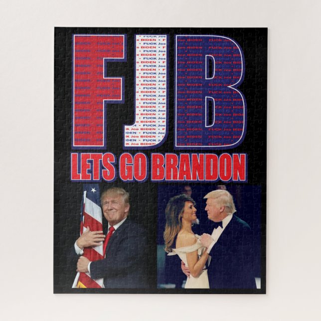 Puzzle FJB - Lets Go Brandon (Vertical)
