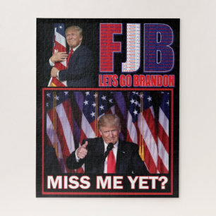 Puzzle FJB - Lets Go Brandon - Président Trump