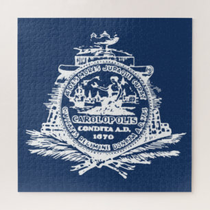 Puzzle Flag of Charleston (South Carolina)