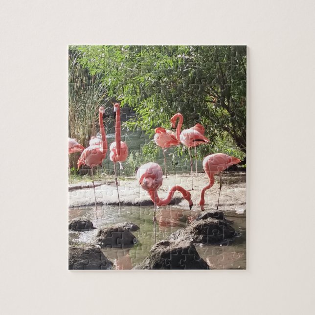 Puzzle Flamant rose (Vertical)