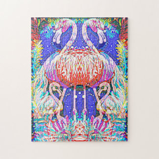 Puzzle Flamant rose Duet