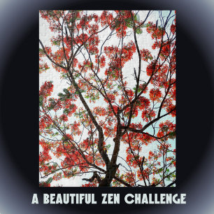 Puzzle Flamboyant Arbre à flamme Royal Poinciana Photogra