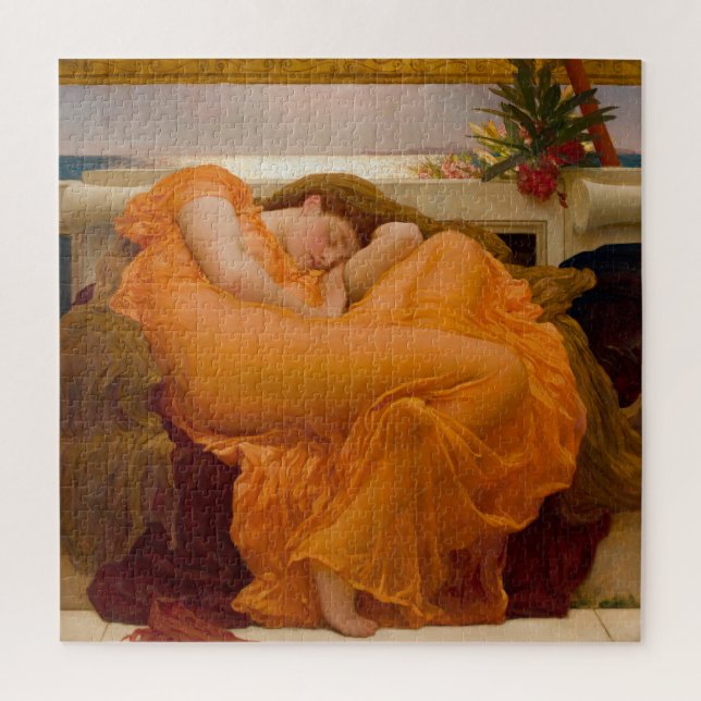 Puzzle Flaming June (par Frederic Leighton) (Vertical)