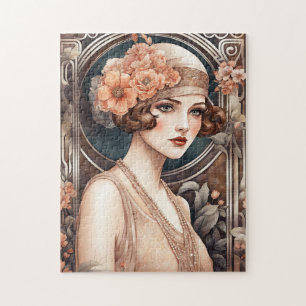 Puzzle Flapper des Années Folles