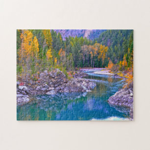 Puzzle Flathead River Montana.