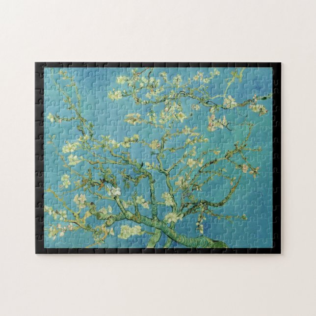 Puzzle Fleur | 1890 d'amande de Van Gogh | (Horizontal)