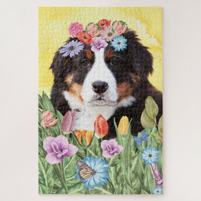 Puzzle Fleur bernoise (Vertical)