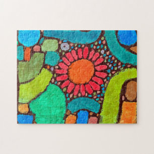 Puzzle Fleur dans la vallée, Klee