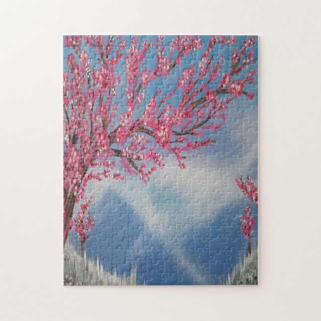 Puzzle Fleur de cerise (Vertical)